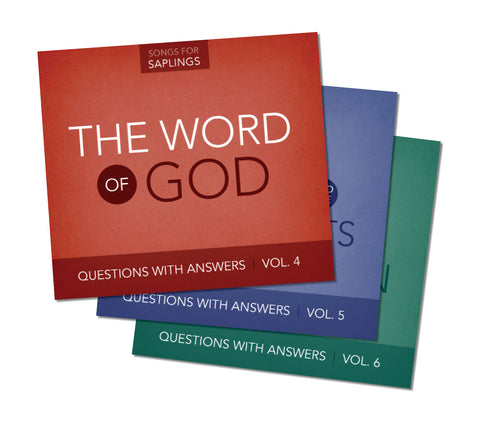 Questions with Answers Bundle: Volumes 4-6 (CD Format)