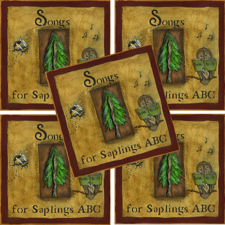 5-Pack: Songs for Saplings: ABC (CD Format - Special Church Partner Pricing)