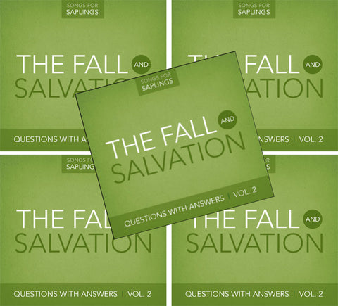 5-Pack: Questions with Answers Vol. 2: The Fall and Salvation (CD Format - Special Church Partner Pricing)